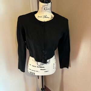 Vintage Betty & Sheila cotton cropped jacket